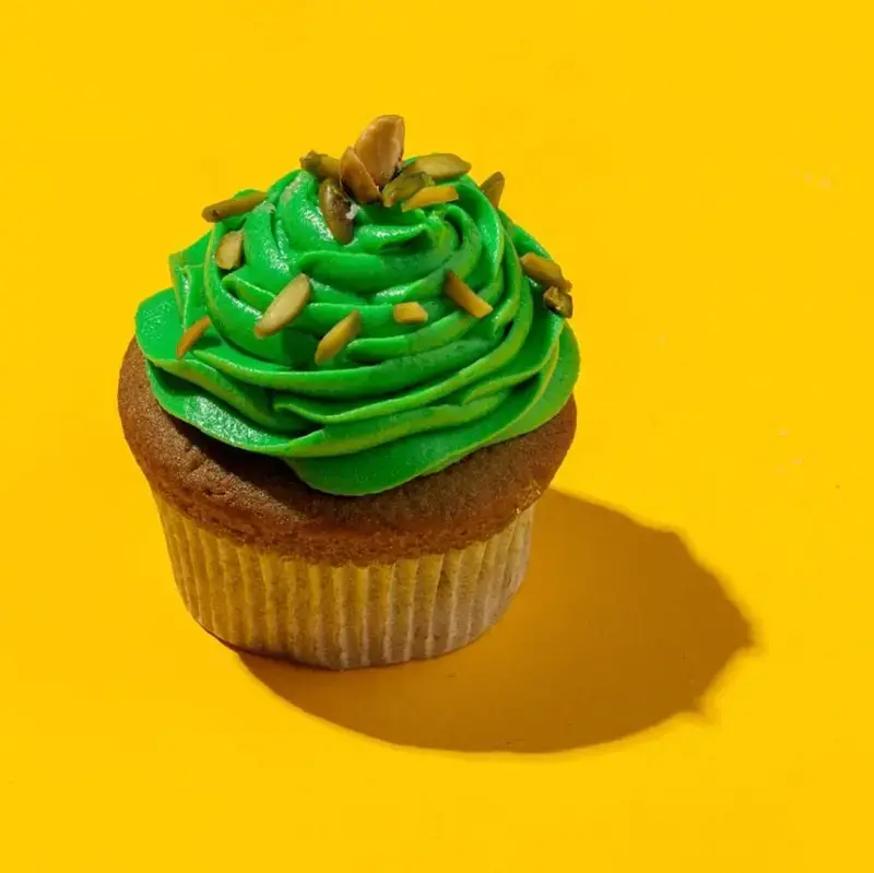 Pistachio Cupcake