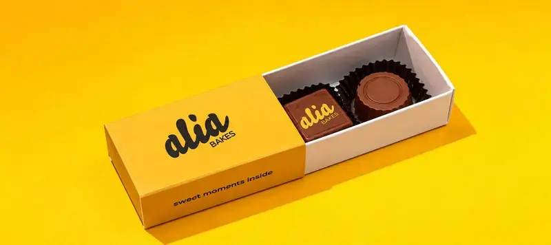 Chocolate Pralines Box (2 Pcs)